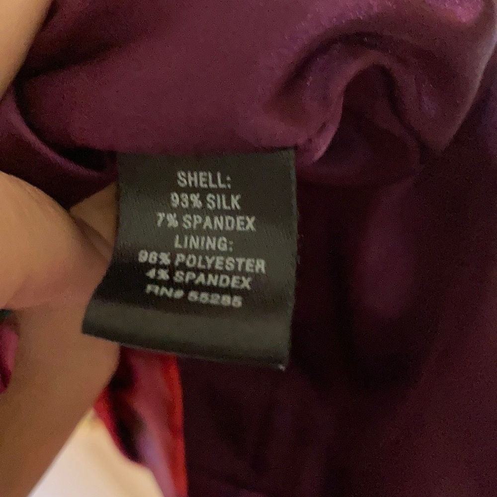 Express Ruched Multi Color Dress - Picture 4 of 5